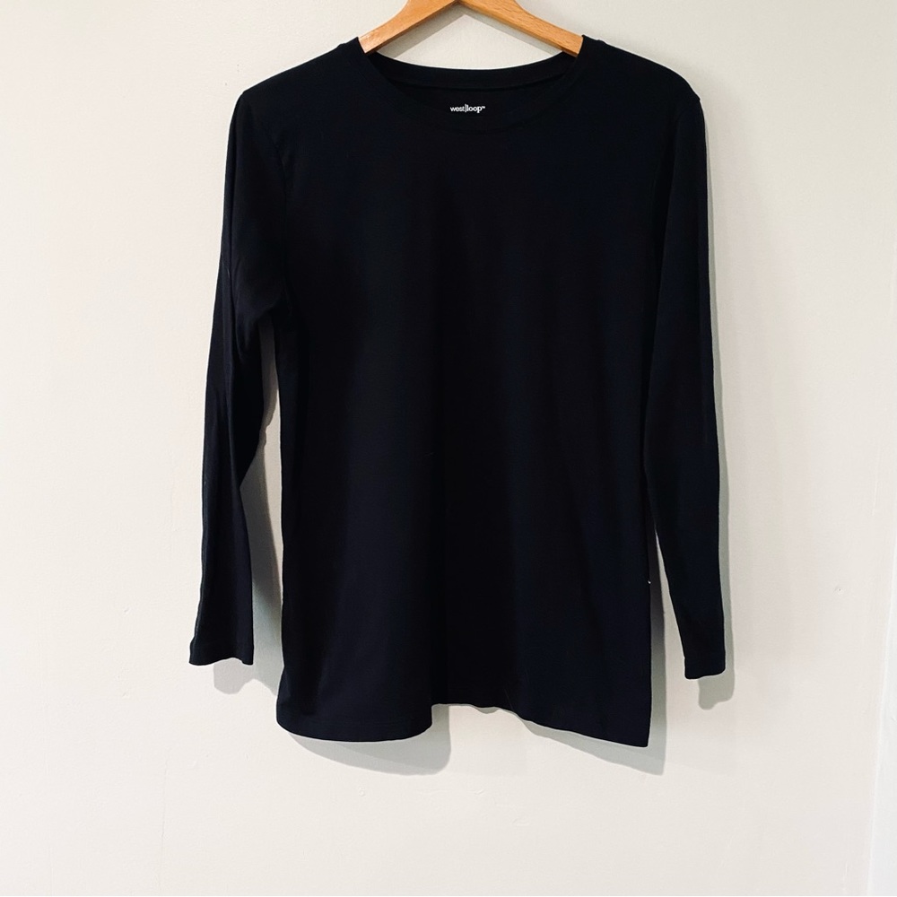 West Loop Black Tshirt Sz L XL